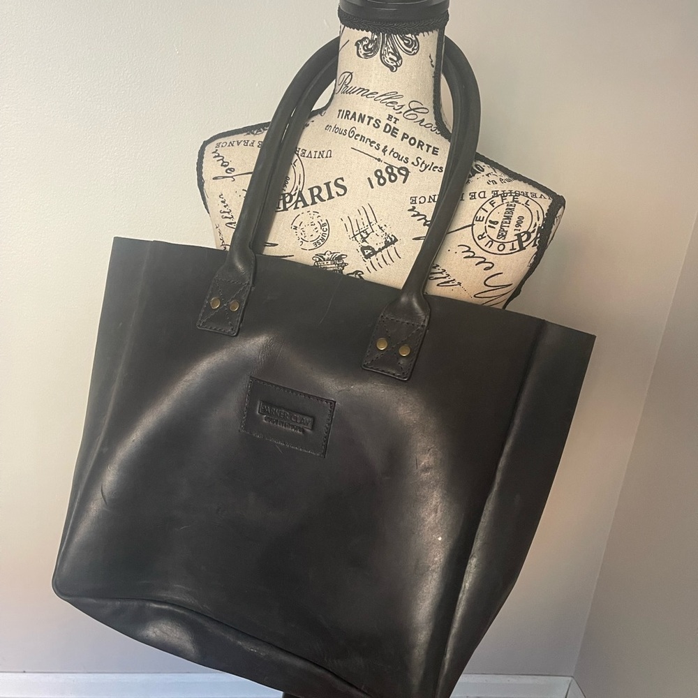 Preloved Merkato Signature Tote Leather - Picture 6 of 7